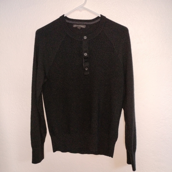 Banana Republic Sweaters - Banana Republic Women's Black Wool blend sweater size M